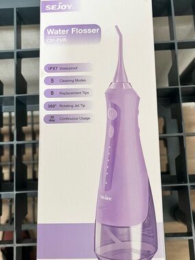SEJOY Water Flosser in Lilac Purple